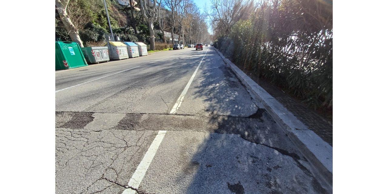 A PARTIRE DA MARTEDÌ 18 FEBBRAIO 2025, LA ZONA DI VIALE MIRAMARE SARÀ INTERESSATA DA LAVORI DI SISTEMAZIONE, RIPRISTINO E ASFALTATURA NELL’AREA DA PIAZZALE 11 SETTEMBRE FINO AL BIVIO