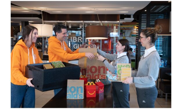 A Udine, McDonald’s e Fondazione Ronald McDonald, con Banco Alimentare del Friuli Venezia Giulia, donano 250 pasti caldi a settimana
