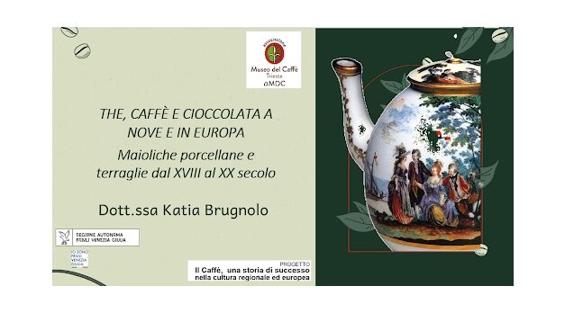 ALL’HOTEL SAVOIA EXCELSIOR, IL QUINTO APPUNTAMENTO DEI “CENACOLI” 2024-2025 DELL’ASSOCIAZIONE MUSEO DEL CAFFÈ.CON KATIA BRUGNOLO SU “THÈ, CAFFÈ E CIOCCOLATA A NOVE E IN EUROPA – MAIOLICHE, PORCELLANE E TERRAGLIE DAL XVIII AL XX SECOLO”