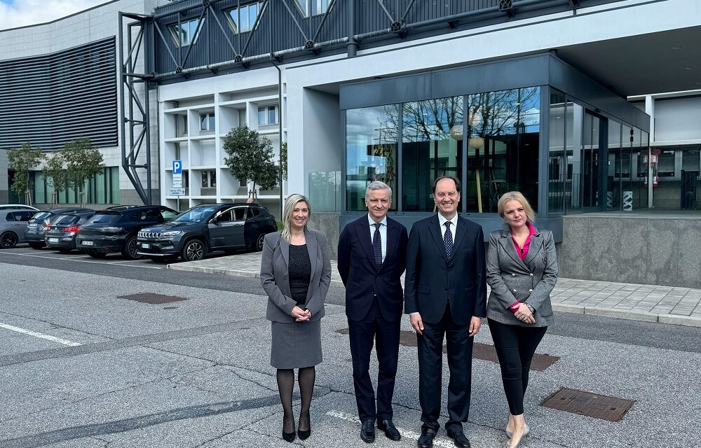 Visita Ministro Ciriani ad Autostrade Alto Adriatico