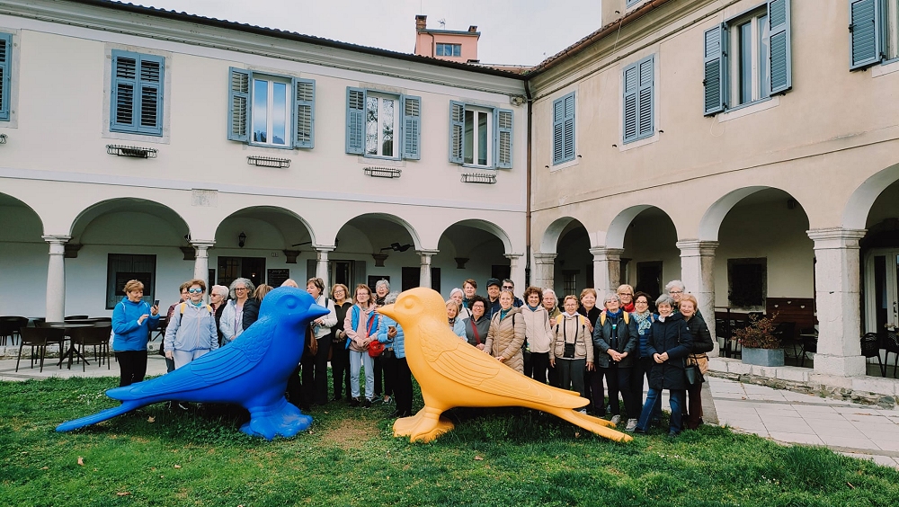In Cammino con la Cracking Art a Gorizia, iniziativa della Uisp Asp con la Camera di commercio Venezia Giulia