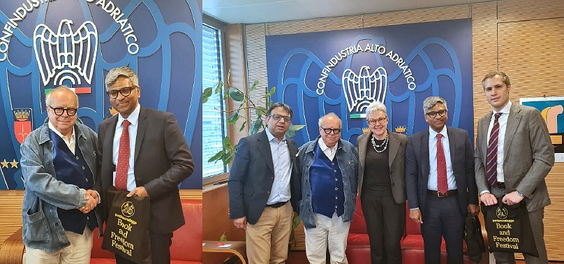PORDENONELEGGE, dall’incontro con il CONSOLE GENERALE DELL’INDIA A MILANO KUMAR nasce il GEMELLAGGIO CULTURALE che si aprirà alla 26^ edizione della FESTA DEL LIBRO