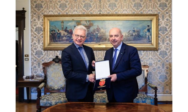 IL SINDACO ROBERTO DIPIAZZA HA RICEVUTO L’AMBASCIATORE DI GERMANIA HANS-DIETER LUCAS