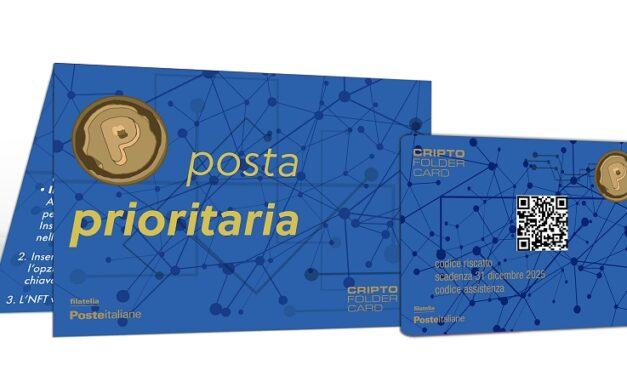 FILATELIA E TECNOLOGIA NFT: POSTE ITALIANE LANCIA LA SECONDA COLLEZIONE FILATELICA CON DIGITAL TWIN NFT