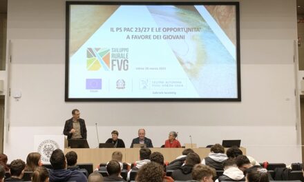 GIOVANI E AGRICOLTURA: OPPORTUNITÀ DI STUDIO E DI LAVORO PRESENTATI  ALL’UNIVERSITÀ DI UDINE 