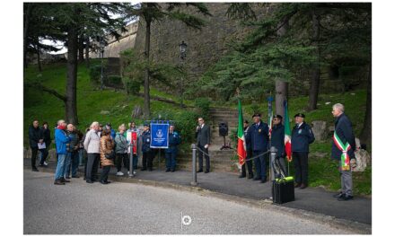 LE CERIMONIE PRESSO IL PARCO DELLA RIMEMBRANZA SUL COLLE DI SAN GIUSTO DI VENERDÌ 28 MARZO