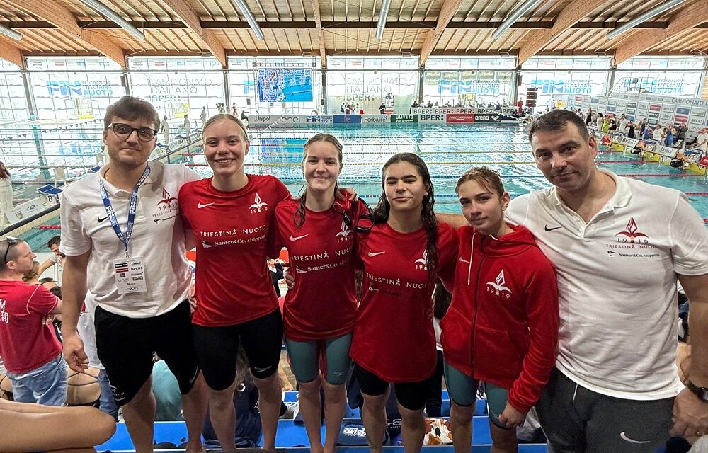 AI CRITERIA GIOVANILI DI RICCIONE YLENIA RUMMOLO SI COLORA D’ARGENTO SUI 200 RANA TRA LE RAGAZZE