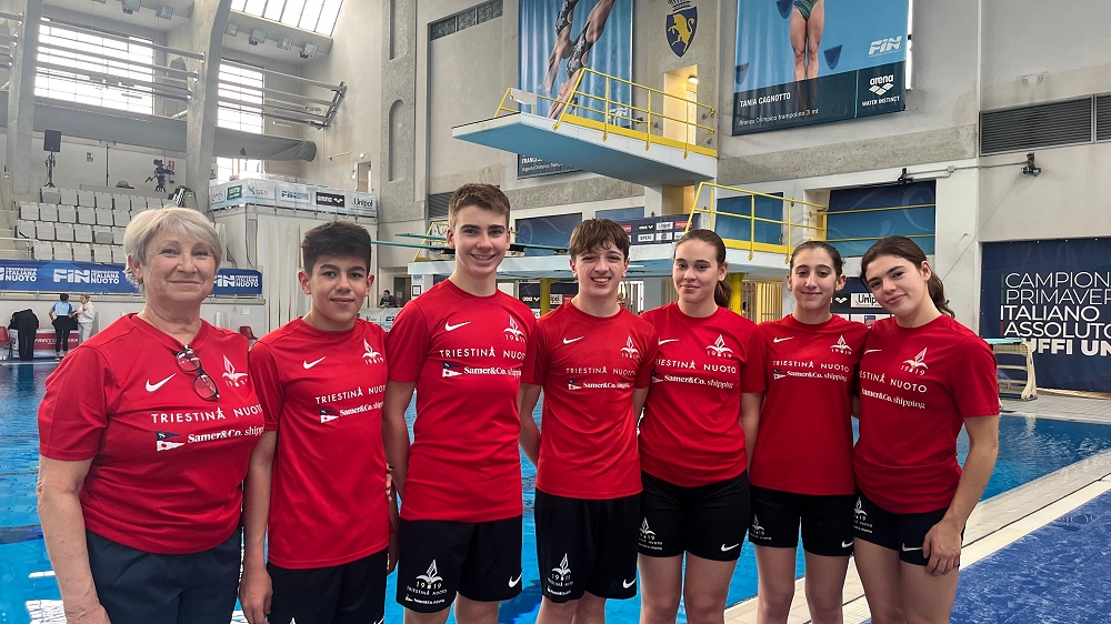 CAMPIONATI ITALIANI ASSOLUTI INDOOR OPEN DI TUFFI: TANTA NUOVA ESPERIENZA E OTTIME INDICAZIONI PERLA GIOVANE SQUADRA DELLA TRIESTINA NUOTO
