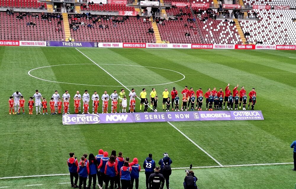 TRIESTINA – FERALPI SALO’  1 – 2: sconfitta immeritata per una generosa Triestina contro i solidi gardesani!