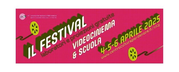 PORDENONE, ECCO IL FESTIVAL DELLA MULTIMEDIALITÀ: DAL 4 AL 6 APRILE LA 2^ EDIZIONE, FILM D’AUTORE IN PRIMA FVG, INCONTRI, LABORATORI FRA CINEMA FOTOGRAFIA E DISEGNO