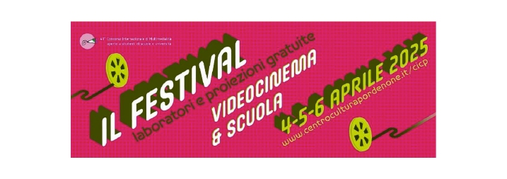 PORDENONE, ECCO IL FESTIVAL DELLA MULTIMEDIALITÀ: DAL 4 AL 6 APRILE LA 2^ EDIZIONE, FILM D’AUTORE IN PRIMA FVG, INCONTRI, LABORATORI FRA CINEMA FOTOGRAFIA E DISEGNO