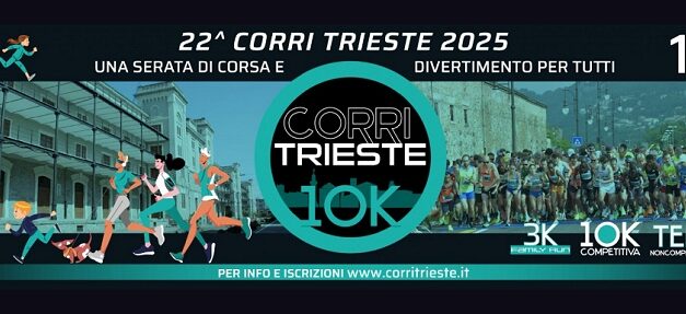22ª Rosso Corri Trieste e 2ª Rosso di Sera Family Run,si corre sabato 17 maggio
