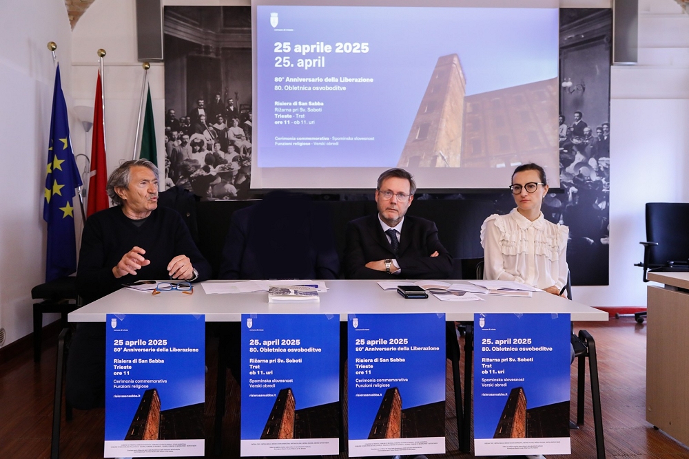 L’ASSESSORE ALLA CULTURA HA PRESENTATO LE INIZIATIVE PROMOSSE DAL COMUNE DI TRIESTE PER L’80° ANNIVERSARIO DEL 25 APRILE 1945
