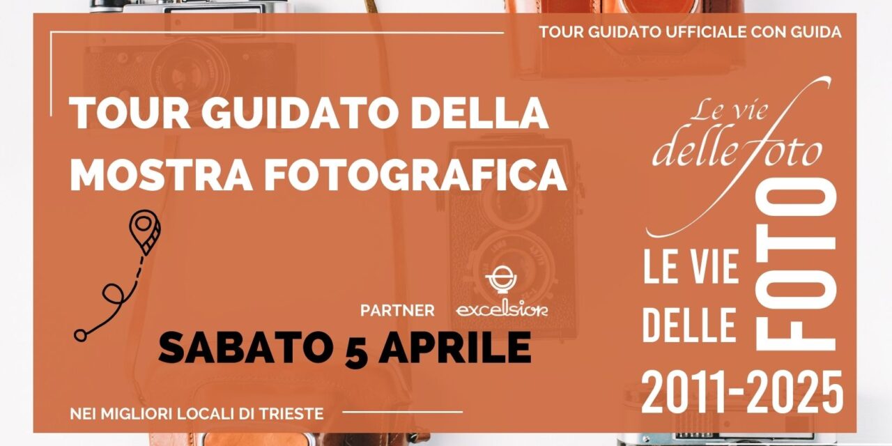 Trieste si trasforma in galleria a cielo aperto: al via i tour guidati de Le vie delle Foto 2025