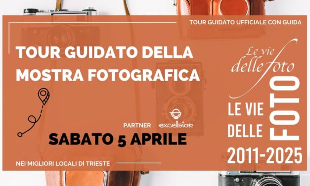 Trieste si trasforma in galleria a cielo aperto: al via i tour guidati de Le vie delle Foto 2025