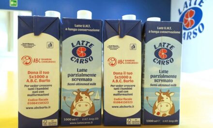 ABC-BAMBINI CHIRUGICI CON LATTE CARSO: SUGLI SCAFFALI DI TUTTA ITALIA ESPOSTE UN MILIONE DI CONFEZIONI DI LATTE CHE INVITANO I CLIENTI A DEVOLVERE IL 5X1000 AD ABC