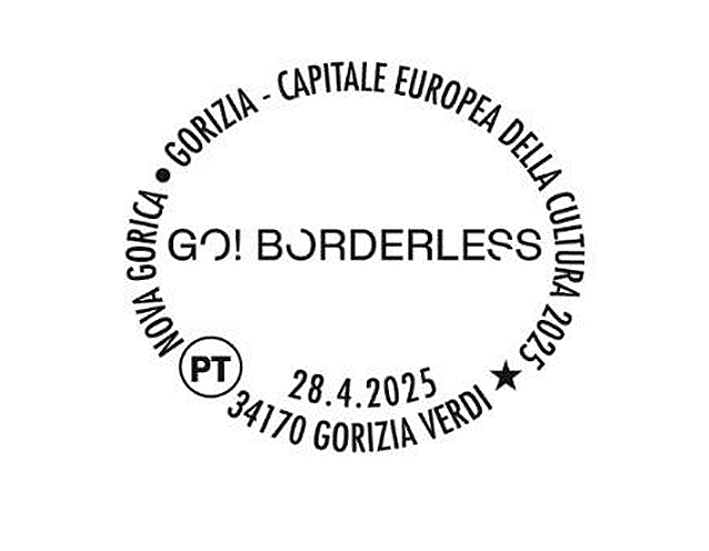 POSTE ITALIANE: DISPONIBILE A GORIZIA L’ANNULLO DEDICATO AL RICONOSCIMENTO DI GORIZIA-NOVA GORICA CAPITALE EUROPEA DELLA CULTURA 2025