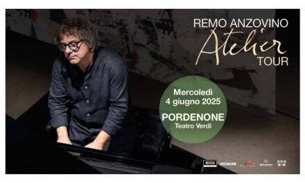 REMO ANZOVINO CHIUDE L’ATELIER TOUR AL TEATRO VERDI DI PORDENONE, UNICA DATA IN FRIULI VENEZIA GIULIA