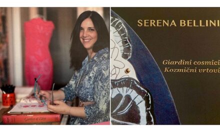 Domenica 27 aprile 2025  all’ Art Gallery di Portopiccolo (Sistiana – Ts) alle ore 18.30 il Finissage della mostra “Giardini Cosmici”  di Serena Bellini e la presentazione del nuovo catalogo