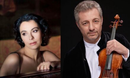 IL GRANDE VIOLINISTA RUSSO PAVEL BERMAN IN DUO CON LA PIANISTA MARIA MEEROVITCH IN CONCERTO AL TEATRO MIELA DI TRIESTE
