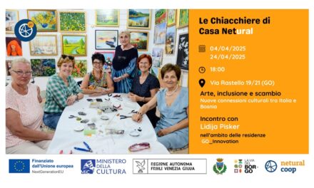 Casa Netural Gorizia: dalla Bosnia la giornalista Lidija Pisker per documentare la scena culturale di Gorizia e GO!2025