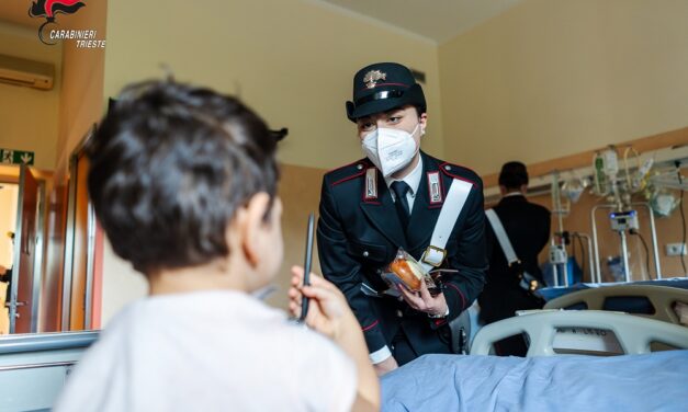 I Carabinieri al Burlo per la Pasqua