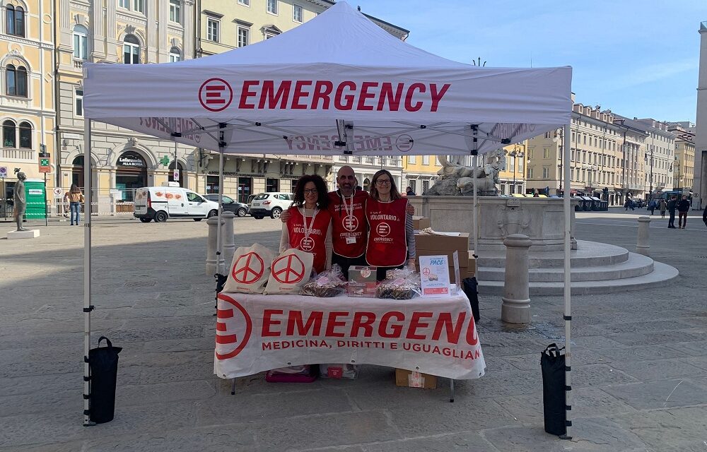 A PASQUA SOSTIENI EMERGENCY CON LA “COLOMBA DI PACE” PER CURARE LE VITTIME DELLA GUERRA