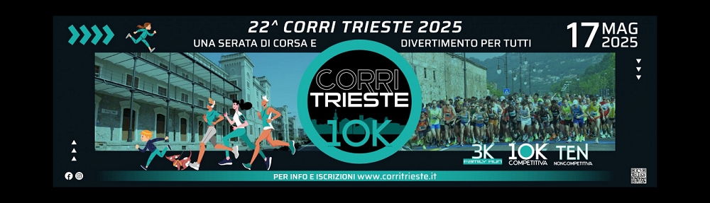 L’oro olimpico Gelindo Bordin alla 22^ Rosso Corri Trieste e 2^ Rosso di Sera Family Run