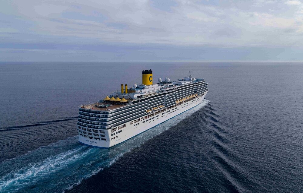 COSTA CROCIERE: COMPLETATO IL GIRO DEL MONDO 2025, COSTA DELIZIOSA TORNA NEL MEDITERRANEO