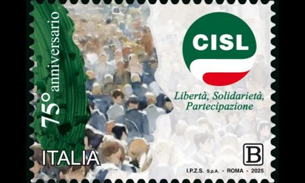 POSTE ITALIANE: emesso il francobollo ordinario dedicato a CISL