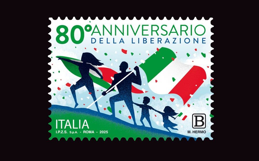 Poste Italiane: emesso francobollo celebrativo della Liberazione, nell’80° anniversario