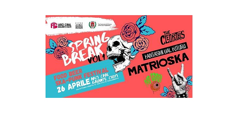 Sabato 26 aprile festa punk all’Arci CRAL di San Vito al Tagliamento