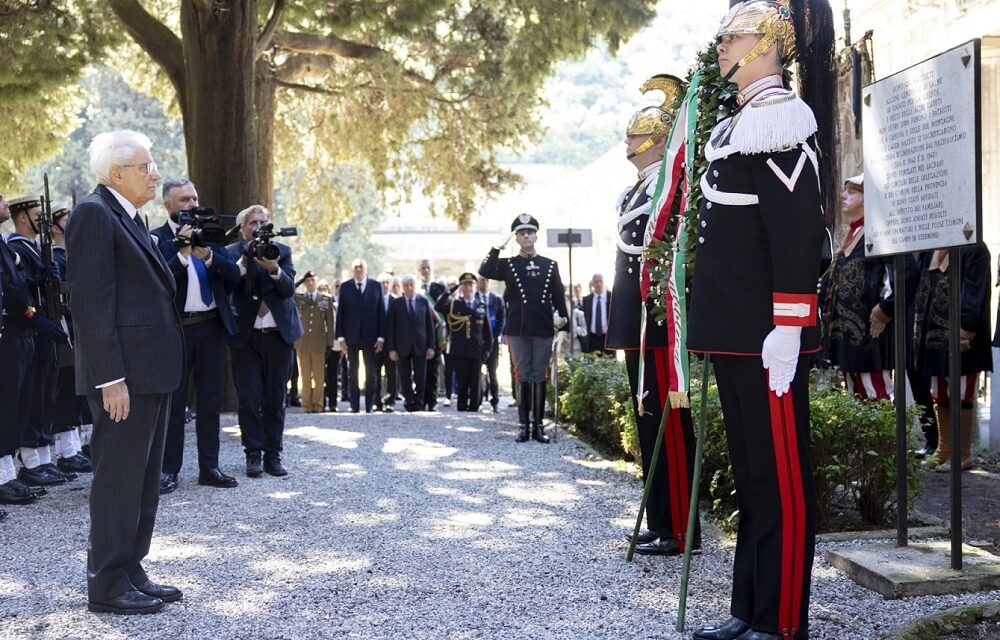 Il Presidente Mattarella a Genova per l’80° anniversario della Liberazione