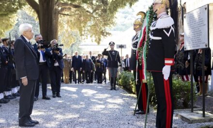 Il Presidente Mattarella a Genova per l’80° anniversario della Liberazione