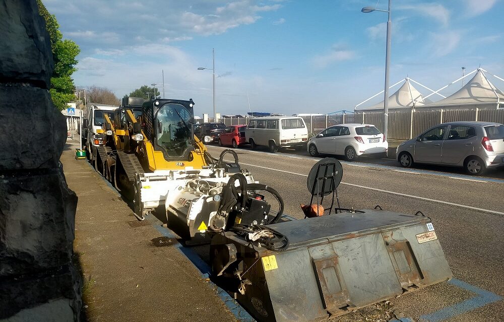 Muggia: al via i lavori di rifacimento dei marciapiedi