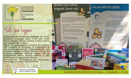 Nati per leggere al Giardino botanico Carsiana