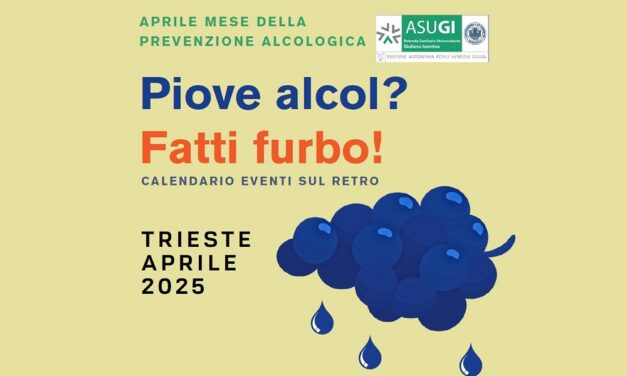 Aprile mese della prevenzione alcologica: Piove alcol? Fatti furbo!