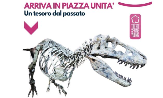 La Preistoria arriva in pizza Unità per la Trieste Spring Young 2025