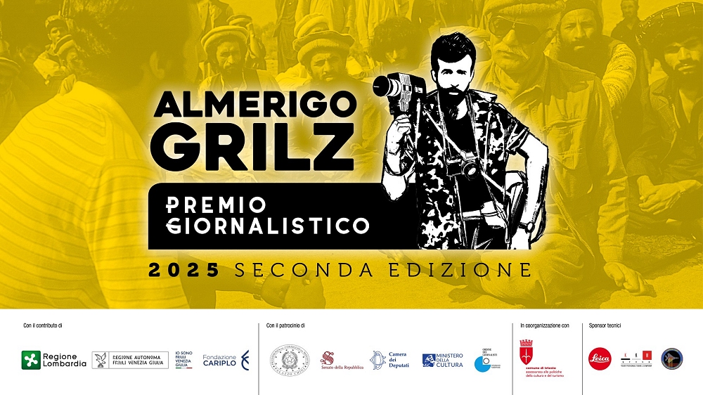 DAL 6 AL 15 MAGGIO 2025 LA SALA VERUDA OSPITERA’ LA MOSTRA “DENTRO IL FUOCO” DEDICATA AI REPORTAGE DEI GIORNALISTI DEL “PREMIO GRILZ”