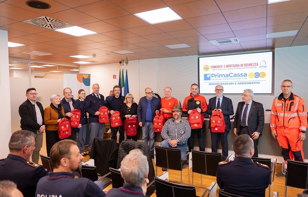 PrimaCassa Fvg, “Comunità e montagna in sicurezza 2.0”: prosegue il progetto che qualifica il sistema sanitario regionale