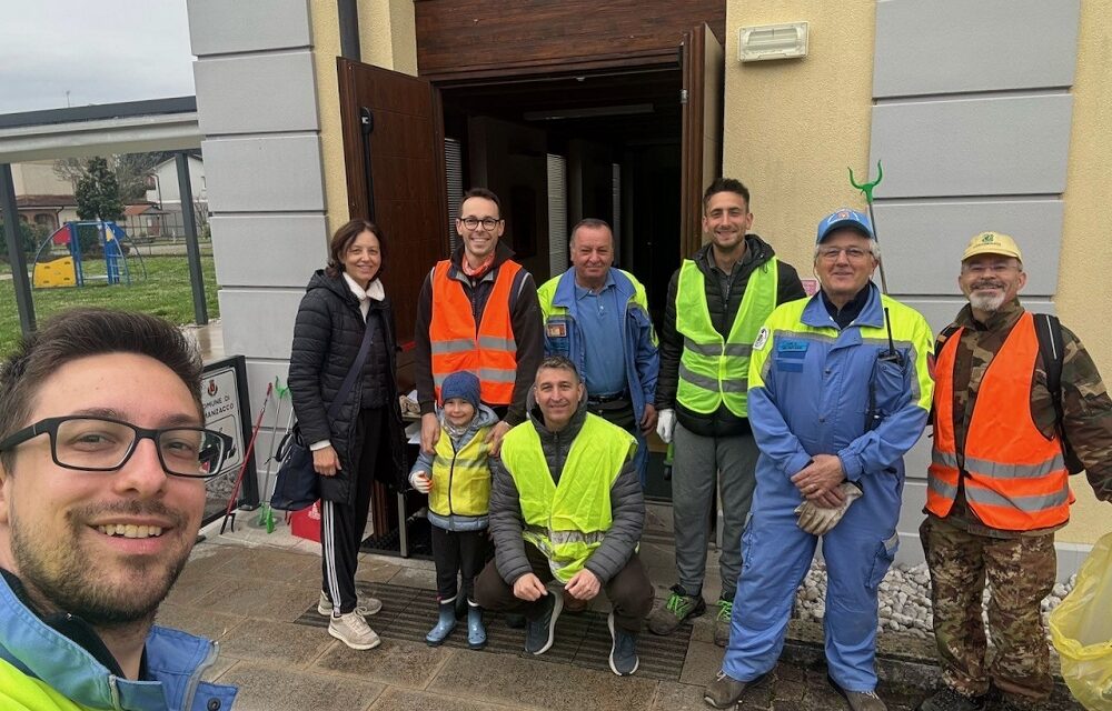 Comune di Remanzacco: durante la giornata ecologica raccolti radiatori di auto, blocchi di cantiere, pitture, inerti