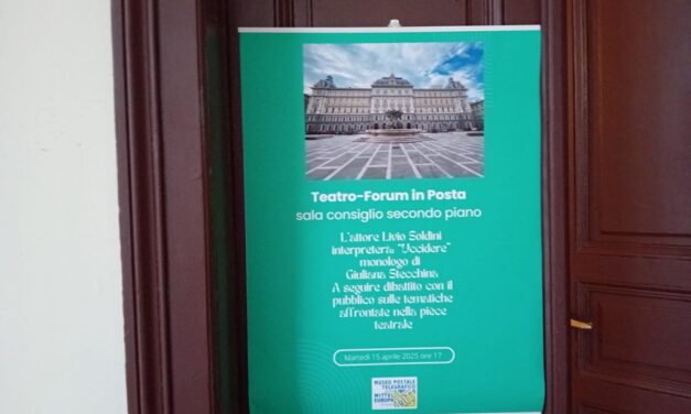SECONDO APPUNTAMENTO DEL “TEATRO FORUM” NEL PALAZZO DELLE POSTE DI TRIESTE