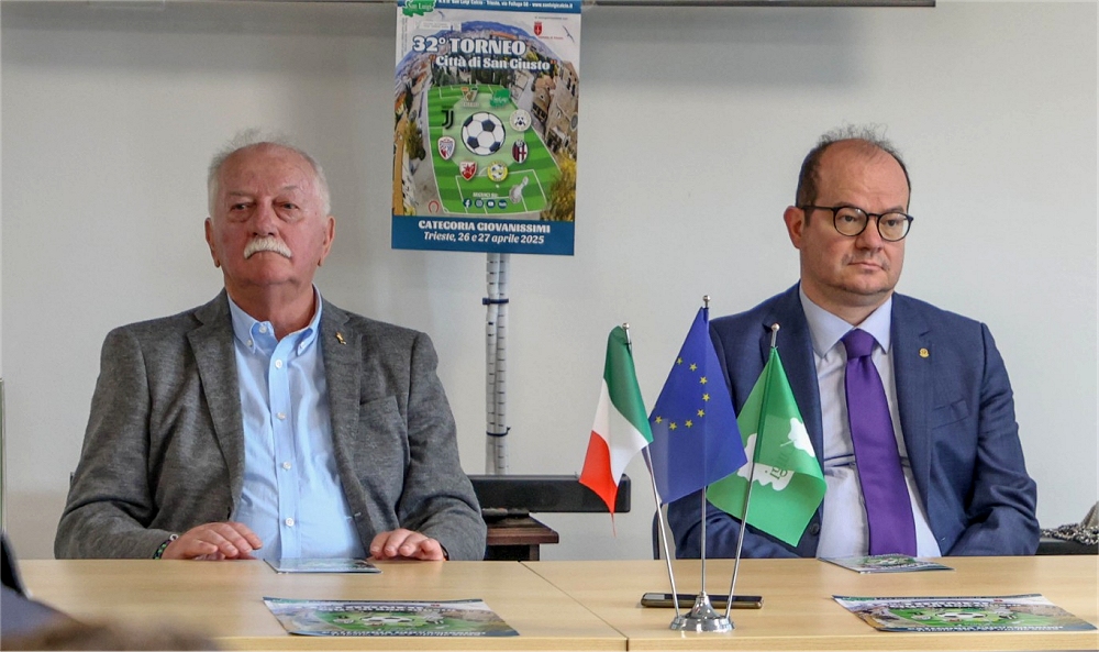 PRESENTATO IL “32° TORNEO DI CALCIO A CARATTERE INTERNAZIONALE, CATEGORIA GIOVANISSIMI”, ORGANIZZATO DALL’A.S.D. SAN LUIGI IN PROGRAMMA DAL 25 AL 27 APRILE