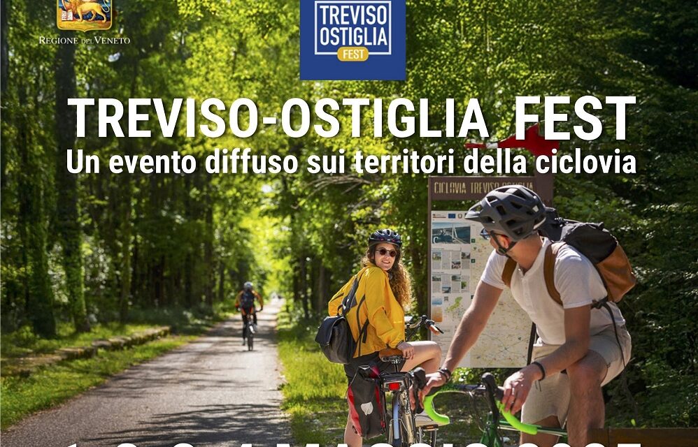 Torna Treviso Ostiglia Fest: 130 eventi lungo 80km di ciclabile, attraverso 4 province