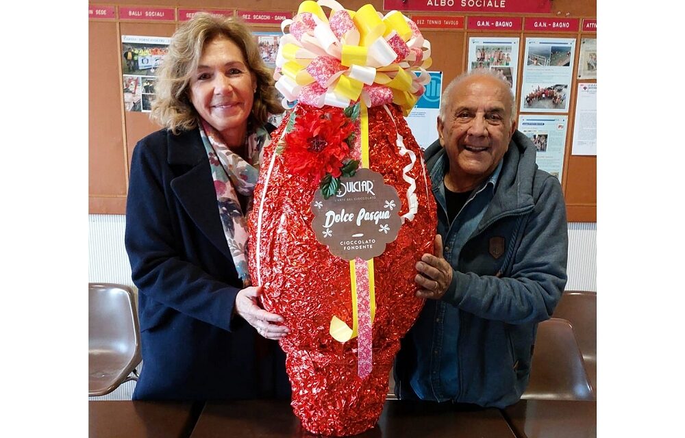 UN UOVO DI PASQUA DA 6 CHILI DONATO ALLA FONDAZIONE LUCHETTA