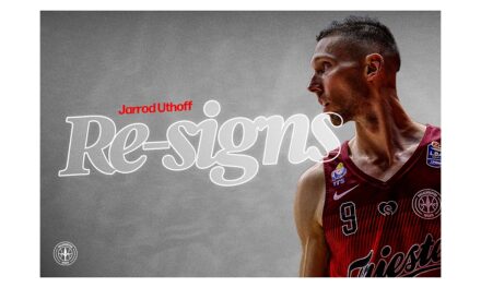 Jarrod Uthoff sigla un prolungamento di contratto con la Pallacanestro Trieste