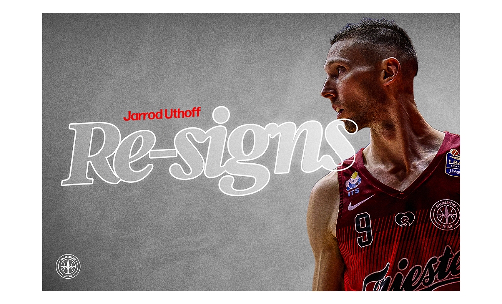 Jarrod Uthoff sigla un prolungamento di contratto con la Pallacanestro Trieste