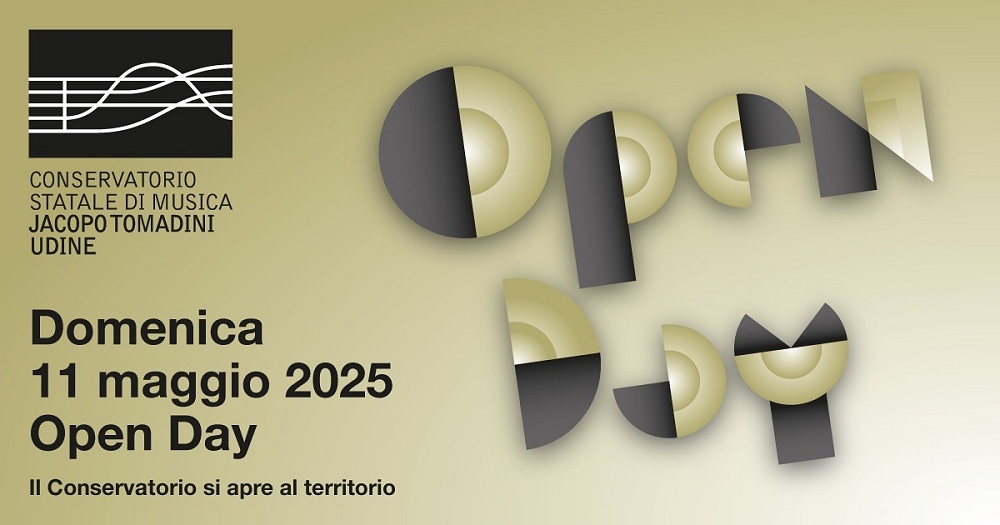 A UDINE arriva TOMADINI OPEN DAY: DOMENICA 11 MAGGIO 44 CONCERTI E 120 ORE DI LEZIONE DALLE 10 ALLE 19