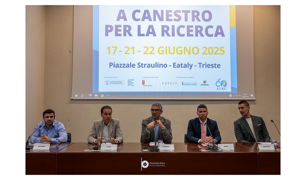 PRESENTATA OGGI LA SECONDA EDIZIONE DI “A CANESTRO PER LA RICERCA” A SOSTEGNO DI AIRC