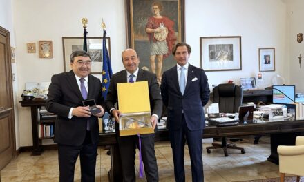 L’Ambasciatore della Repubblica del Kazakhstan in Italia, Yerbolat Sembayev ricevuto in Prefettura